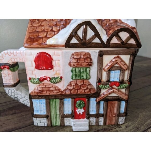 Applause Inc Christmas Themed Tea Kettle - Picture 2 of 12